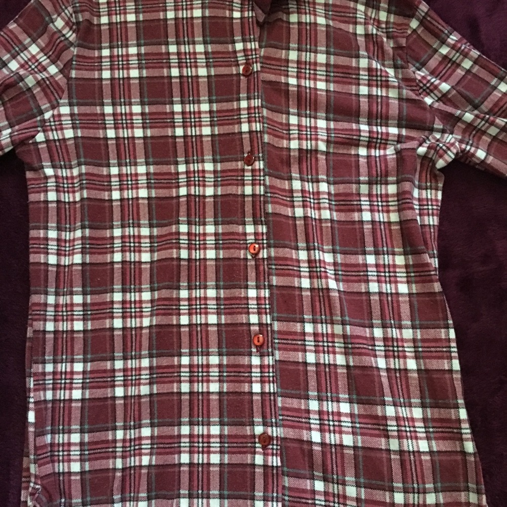 Womens Red Flannel